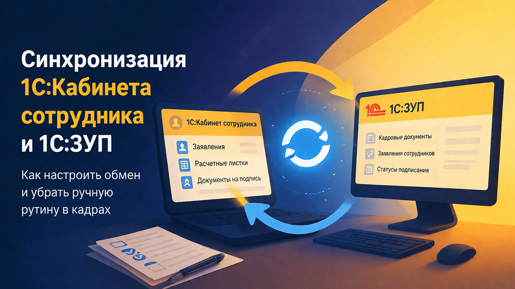 Синхронизация Кабинета сотрудника и ЗУП